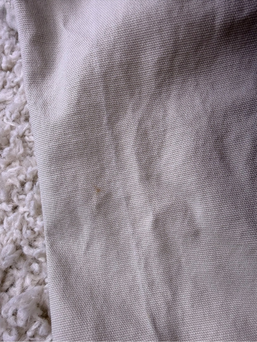 Size Small Cropped Jacket with Brown Corduroy Collar - Picture 5 of 7
